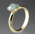 Solitaire ring ca. 1.35 ct.