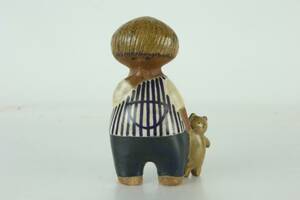 LISA LARSON, figurin, Malin, ur serien Larsons Ungar, Gustavsberg