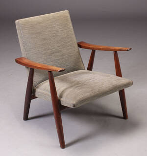 Hans J. Wegner. Lænestol, model GE-260 