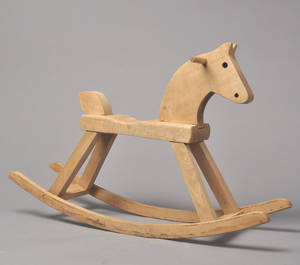 Kay Bojesen 1886-1958. Gyngehest i bøg.