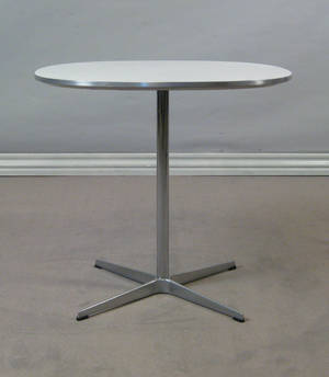 Arne Jacobsen  Piet Hein. Super cirkulært cafébord