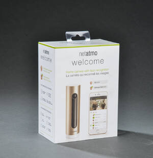 Netatmo. Indendørs overvågnings kamera