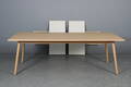 Poul M. Volther. Spisebord af eg, to tillægsplader, model C35C. 3