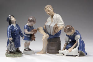 Ada Bonfils mfl. Kgl. Porcelæn samt BG. Figurer. 4