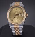 Vintage Rolex Oyster Perpetual Datejust, herrearmbåndsur
