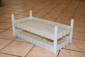 Förgroningslådor 15 st, 80x40x15 cm vit, staplingsbara