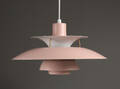 Poul Henningsen. PH-5 pendel, rosafarvet Denne vare er sat til omsalg under nyt varenummer 4108454