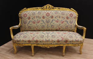 Soffa, rokokostil, 1900-talets första del.