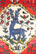 Persisk figural Shiraz, 245 x 98 cm