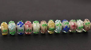 10 Charlotte Borgen beads mix af nuancer nuancer 20
