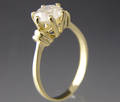 Solitaire ring ca. 1.10 ct.