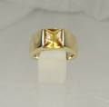 Cartier Tank Ring mit Citrin
