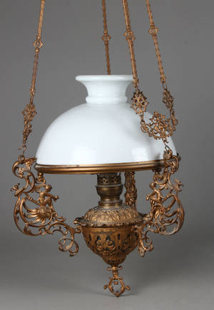 Petroleumshængelampe