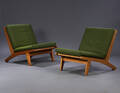 Hans J. Wegner. Par lavrygget lænestole, model GE-375 2