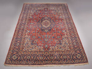 Persisk Isfahan tæppe, 350x260 cm.
