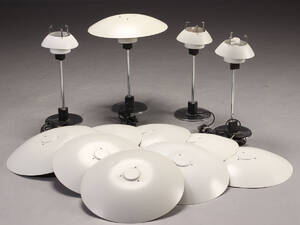 Poul Henningsen. 43 Bordlamper reservedele
