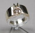 Solitairering Ca. 0.75 ct.