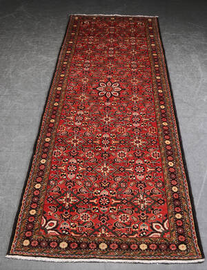 Persisk Hamadan løber, 111x328 cm.