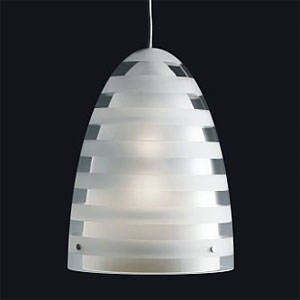 Louise Campbell pendel af mundblæst glas, model 275 lille udg.