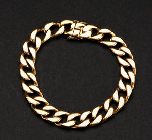 Vintage panserarmlænke - 57,9 gram