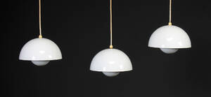 Verner Panton, tre Flower Pot pendler 3