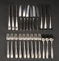 Georg Jensen. Bestik af stål, Vivianna. knive og gafler 24