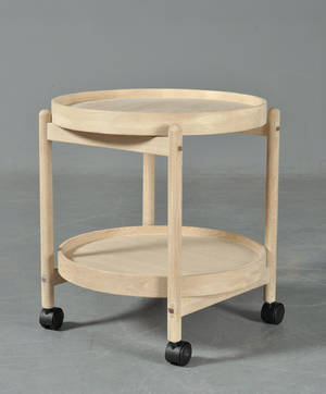 Henrik Bønnelycke. Bakkebord i eg