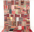 Persisk Patchwork kelim, 310x238 cm.