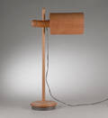 Dansk producent. Bordlampe i teak
