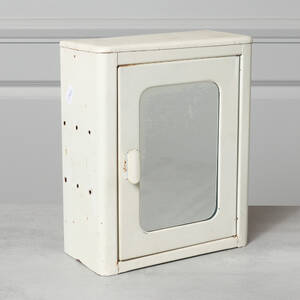 VÄGGSKÅP, plåt, 1900-talets mitt