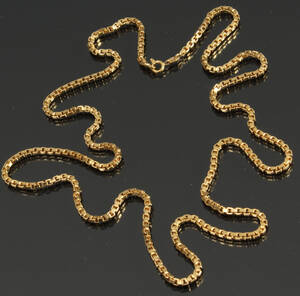 Italiensk halskæde, 18 kt guld