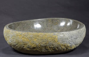 Unika vask af flodsten 