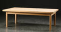 Sofabord af egetræ, dansk møbelproducent