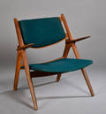 Hans J. Wegner 1914-2007. Savbukkestol, model CH-28