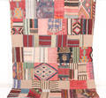 Persisk Patchwork kelim, 248x200 cm.