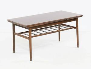 Sofabord bøgetræ med udtræk