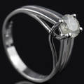 Solitaire ring ca. 0.76 ct.