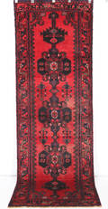 Persisk handknuten gallerimatta Hamedan 306x105 cm