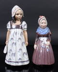 Dahl Jensen. Figur nr. 1165 samt 1219. 2