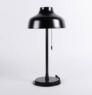 Niclas Hoflin, Rubn, bordslampa Bolero small, svart blank