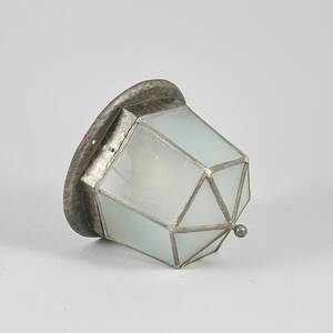 Hallykta, blyinfattat glas