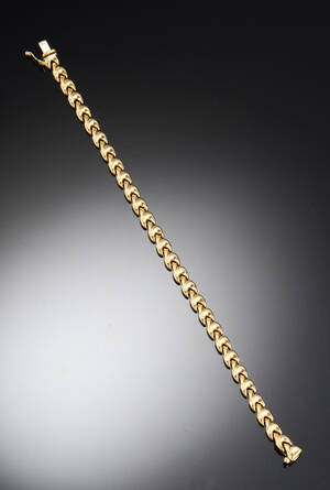 Armbånd af 14 kt. guld