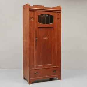 Garderobsskåp, ek