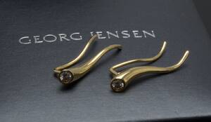 Georg Jensen, par Magic ørestikker med brillant