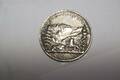 Silvermedalj daterad 1718, diam 50 mm