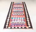 Persisk Kermanshah nomade-kelim, 240x136 cm.