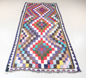 Persisk Kermanshah nomade-kelim, 235x135 cm.