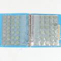 MYNTALBUM bla 149st 1-kronor i silver