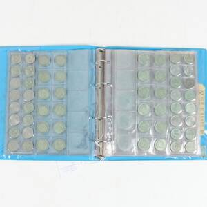 MYNTALBUM bla 149st 1-kronor i silver