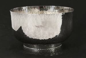 Skål på fotring, silver, GAB, 1996